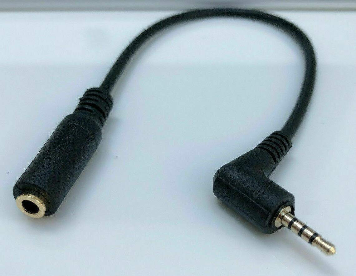 Amazon | Sound Wave 3.5mm 2.5mm 4極 L字変換ケーブル ステレオ